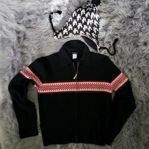 J.CREW Zip Up Wool Jacket